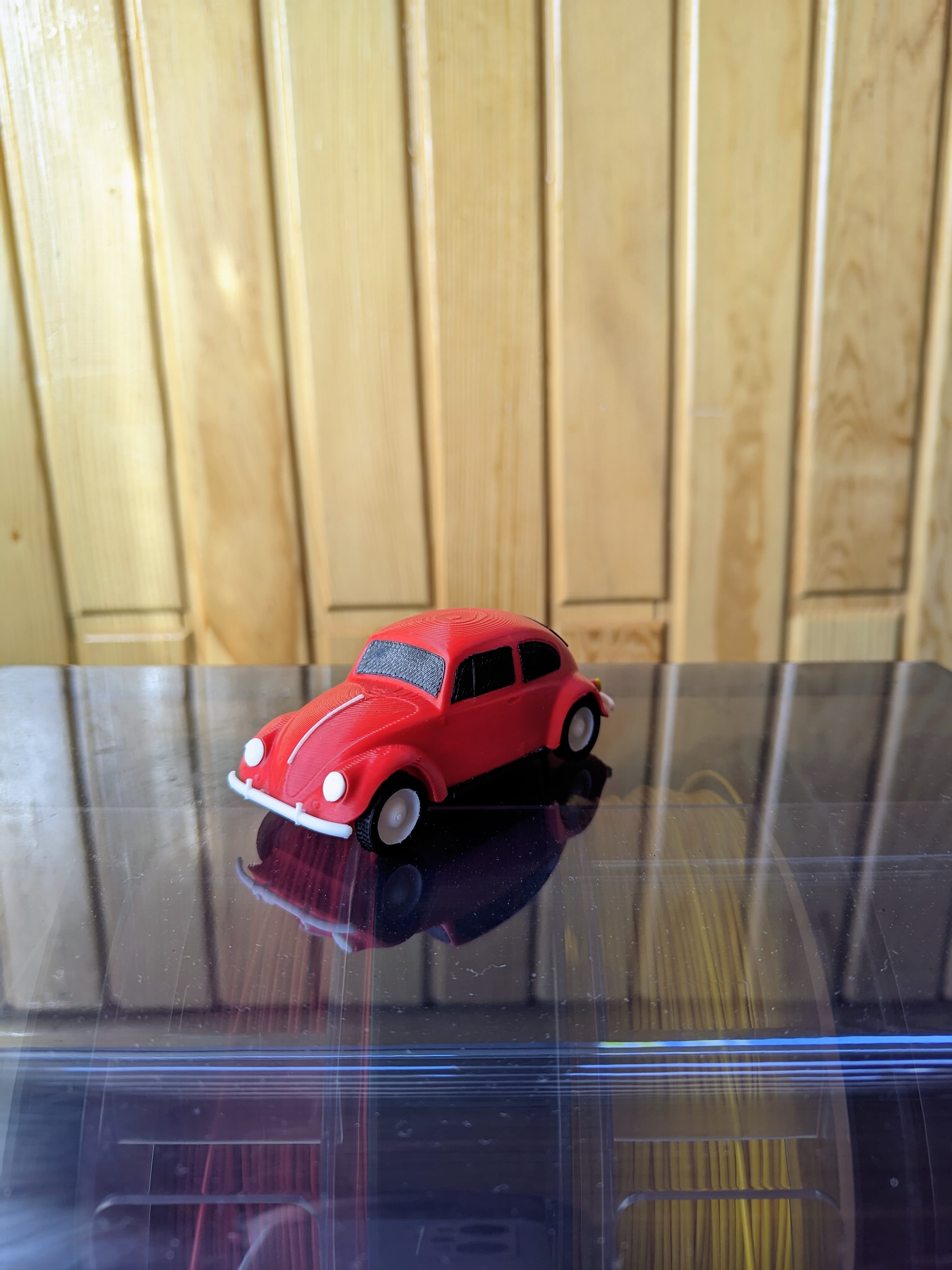 Volkswagen Beetle Kırmızı Model Araba